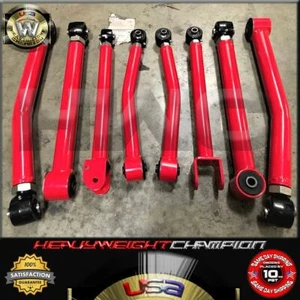 5" LIFT KIT FRONT REAR UPPER LOWER CONTROL ARM 8PC FOR 07-18 JEEP WRANGLER JK - Bild 1 von 6