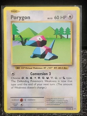 Porygon Uncommon XY - Evolutions 71/108 LP - Image 1 of 2