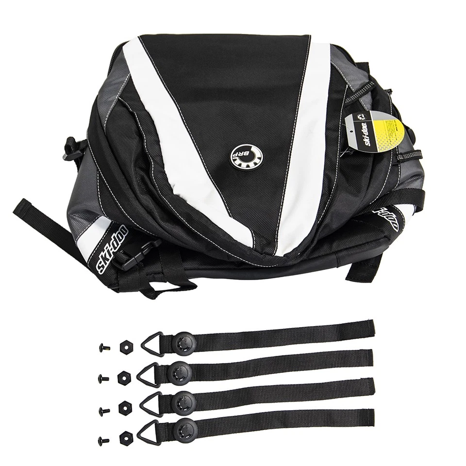 Ski-Doo 860200824 Black Tunnel Bag 10.6 Gallons MXZ Renegade Freeride Summit - Image 1 of 2