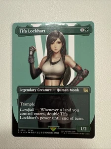 Tifa Lockhart Borderless (NM Non-Foil) FIN-0391 Rare MTG - Picture 1 of 2