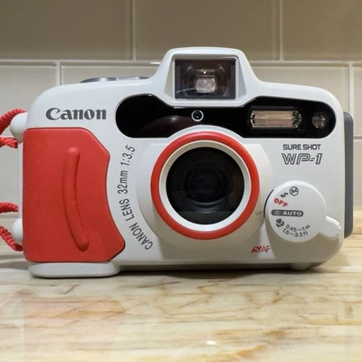 Canon Sureshot WP-1 Waterproof 35mm Film Compact Camera - Tested - Image 1 of 4