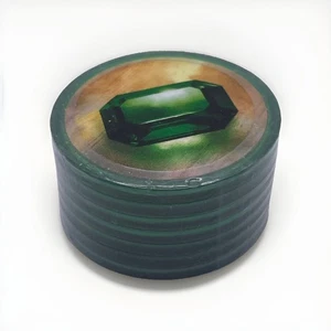 Splendor Game Genuine Replacement Parts Chips/Token- 7x Emerald Green New Sealed - Picture 1 of 4