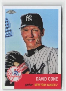Topps 2022 cromo platino refractor David Cone #29 - Imagen 1 de 2
