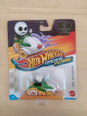 Hot Wheels Racer Verse Jack Skellington Disney The Nightmare Before Christmas - Immagine 1 di 4