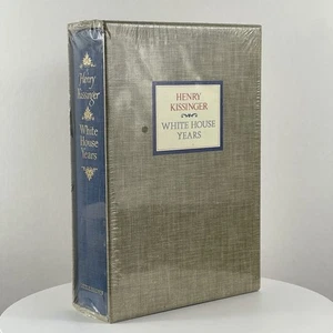 WHITE HOUSE YEARS HENRY KISSINGER 1979 1st ED Numbered BOX 228 NEW RARE! - Imagen 1 de 11