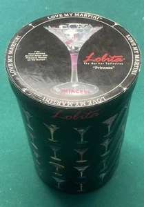 Lolita “ Princess “ Hand painted 6oz Martini Glass Brand New with the Box! - Picture 1 of 4
