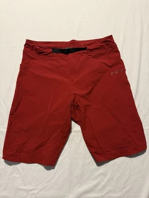 Pantalones cortos Oakley Drop In MTB rojos para hombre talla 34 sin pantalones cortos interiores Foto 1 de 4