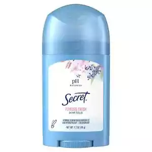Secret Anti-Perspirant Deodorant Wide Solid Powder Fresh, 1.7 Ounce (Pack of 4) - Picture 1 of 7