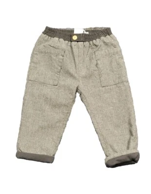 NUEVO SIN ETIQUETAS NUEVO Zara Bebé Niño Gris y Negro Sarga Joggers 18-24, Meses Foto 1 de 2