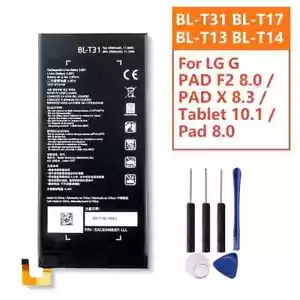 Batería BL-T31 BL-T17 BL-T13 BL-T14 Para LG Pad 8.0 tab-PX G PAD X 8.3 G Tab 10.1 - Imagen 1 de 10