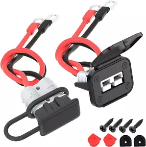 50A Batterie Schnellkupplung/Trennstecker 8AWG für Anderson Stecker Kabel, 1,3 - Bild 1 von 12