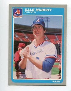 1985 Fleer #335 Dale Murphy Atlanta Braves - Picture 1 of 1
