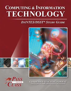 Computing and Information Technology DANTES / DSST Test Study Guide USED - Picture 1 of 1