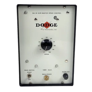 Dodge SCR SCR Master Speed Control No. 20 - Picture 1 of 7