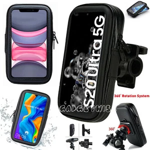 360 Bicycle Bike Pouch Cover Waterproof Ride Mount Holder Case For Mobiles Phone - Picture 1 of 9