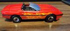 Matchbox Car 1987 Corvette Kellogg's Cereal Promo Flames Chevy Red 1983