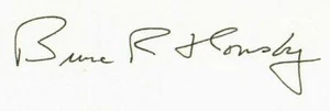 “The Grateful Dead" Bruce Hornsby Signed 3X5 Card - Picture 1 of 1