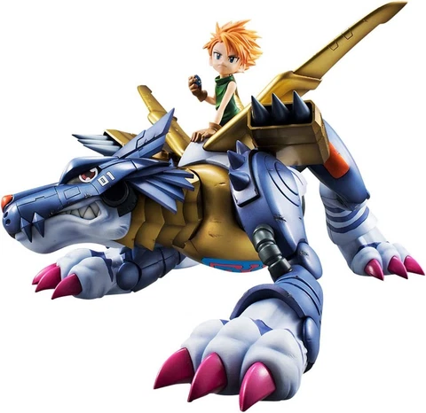 Precious G.E.M. Series Digimon Adventure Metal Garurumon & Ishida Yamato Cover