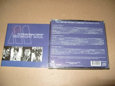 Midnight Soul Ultimate Motown Collection Readers Digest 3 cd +Inlays Nr Mint+(F2 - Image 1 of 2