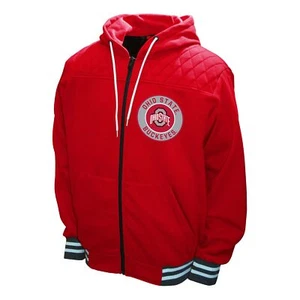 Franchise Club Mens NCAA Walk On Full Zip Hoodie Jacket - Picture 1 of 49