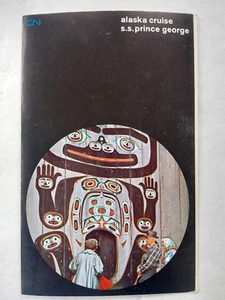 S.S. Prince George Canadian National Steamships 1964 Dinner Menu & Music Program - Bild 1 von 14