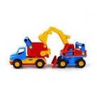 4810344010452 Auto konstrukcyjne wywrotka   koparka Wader POLESIE 0452 POLESIE