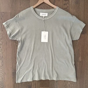 Neu mit Etikett The Great The Boxy kurzärmliges T-Shirt mit Rundhalsausschnitt in Meeresschaumgrün Größe 0/XS - Bild 1 von 7