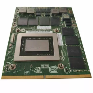DELL NVIDIA GTX675m DDR5 2GB Video Card FOR ALIENWARE MSI CLEVO N13E-GS1-A1 - Picture 1 of 3