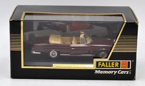 Die Cast 1/43 " 4311 Mercedes Benz 220 Se Cabriolet " Memory Cars FALLER - Picture 1 of 2