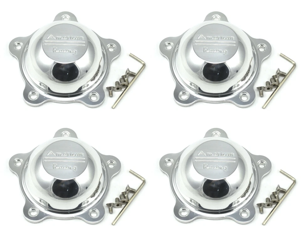 American Racing Torq Thrust Wheel Polished 3505293 Metal Center Cap Vn515 Vn505