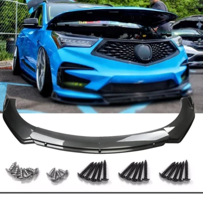 For Acura RDX 2007-2025 Front Bumper Lower Lip Splitter /Spoiler/ - Imagem 1 de 4