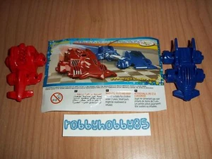 DRAGSTERS COMPLETE SET OF 2 WITH ALL PAPERS KINDER JOY SURPRISE EGG TOYS 2013 - Picture 1 of 1
