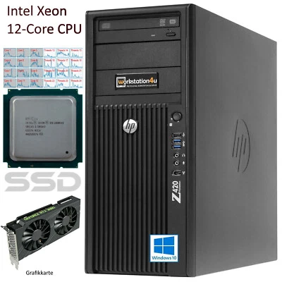 Intel 12-Core PC, 64 GB RAM, 2 TB SSD, NVIDIA GeForce RTX 3060 12GB @ i7 i9 - Bild 1 von 4