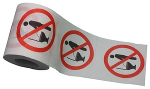 Toilettenpapier Motiv »Stehpinkler« Funny WC Papier bedruckt Witzig Klopapier - Bild 1 von 1