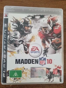 PS3 Games : Madden NFL 10 - PlayStation 3 - COMPLETE - FREE POST AUS WIDE  - Picture 1 of 3