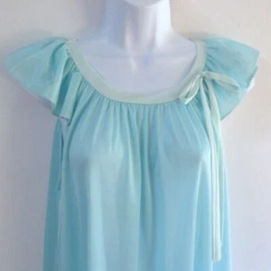 Camisón Berkliff para mujer talla única agua nailon manga hasta la rodilla negligee - Imagen 1 de 5