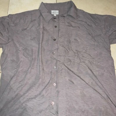 Trader Bay button down rayon shirt - Image 1 of 3
