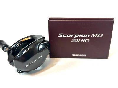 Shimano 24 Scorpion MD 201HG LEFT 7.4 Casting Reel New IN BOX - Image 1 of 4