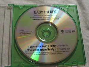 EASY PIECES Whenever You're Ready (1988) CD Single Promo R&B Funk Soul A&M - Picture 1 of 1