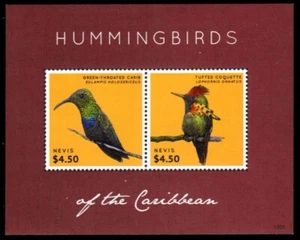 NEVIS 1743 (SG2303) - Colibríes del Caribe "Hoja de recuerdo" (pb52252) - Imagen 1 de 1