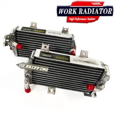 Radiador de aluminio para 14-17 15 Honda CRF250R CRF 250 R 2014-2017 2016 2015 250R Foto 1 de 4