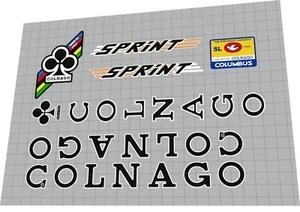 Set decalcomanie Colnago SPRINT sconto - Foto 1 di 1
