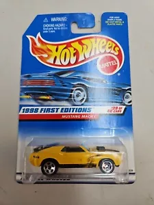 NIB Hot Wheels 1998 First Editions #29/40 Factory Defect Paint, Black Smudge. - Picture 1 of 14