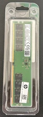Samsung UDIMM DDR5 16GB 1Rx8 PC5-56008-UAD-1010-XT  HP PN N20967-001 W06J000  - Image 1 of 4