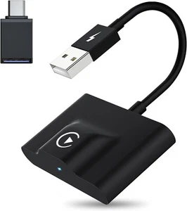 Wireless CarPlay Adapter Dongle USB For Apple iOS 10 Or Higher - Picture 1 of 7