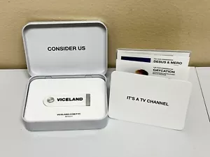 Viceland 2017 FYC Screener USB IN TIN BOX Gaycation Action Bronson Weediquette - Picture 1 of 4