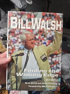 Finding the Winning Edge Hardcover Bill Walsh, Billick & Peterson, NFL 1998 OOP - Imagen 1 de 24