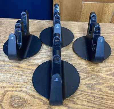 Lote de 4x Estación de Carga Controlador DualShock Sony PS3 CECH-ZDC1U - SOLO Bases Foto 1 de 3