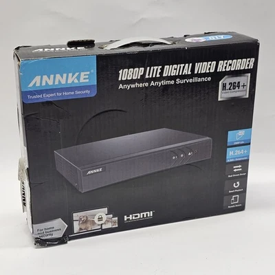 Annke 1080P Lite Digital Video Recorder Home Security DN81R HDD:1T NEW IN BOX - Image 1 of 2