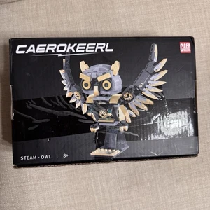 Caerokeerl Steam Owl Building Block Toy Set - Picture 1 of 3